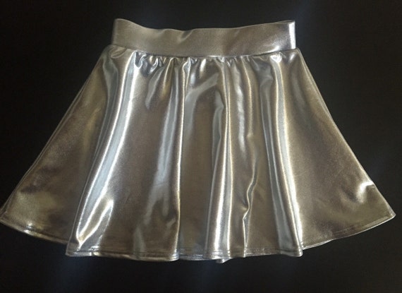 Metallic tennis clearance skirt