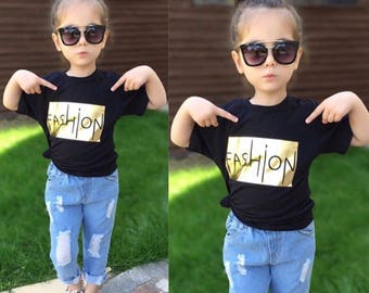 Dreaming Kids Gold fashion tee UNISEX