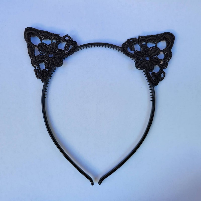 Cat Ear Headband - Etsy