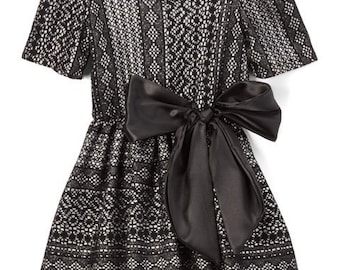 Black & Silver glittering Dress