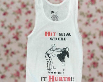 Self Defense Vintage Inspired Tank