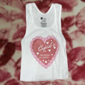 Cupid’s Wedding Chapel Vintage Inspired Tank Top
