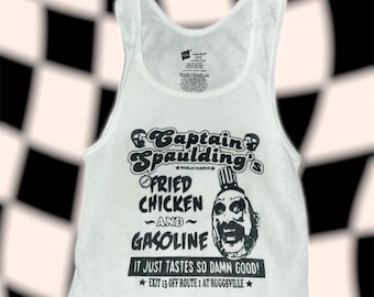 Captain Spaulding’s Vintage Inspired Tank Top