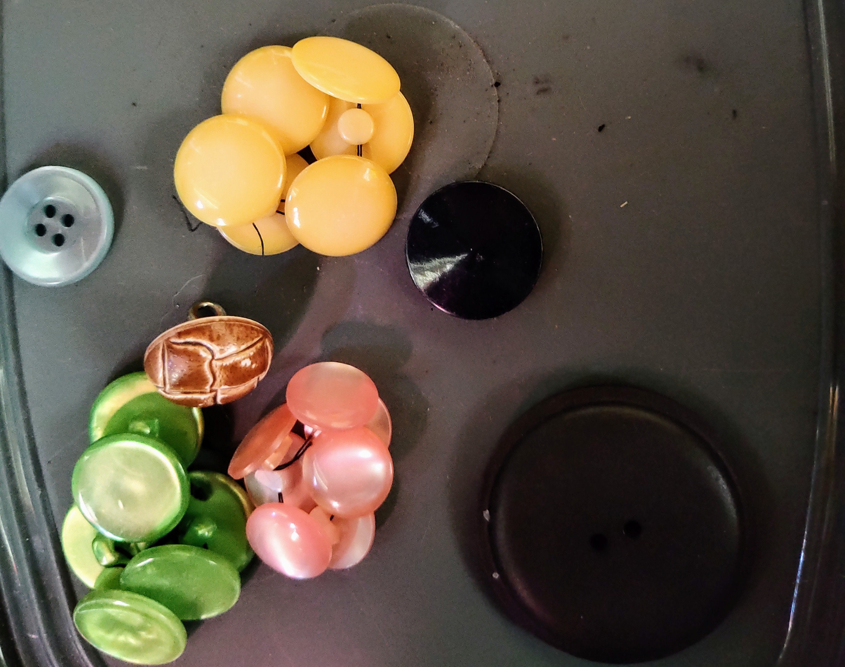 Grandma's Buttons MidCentury Etsy