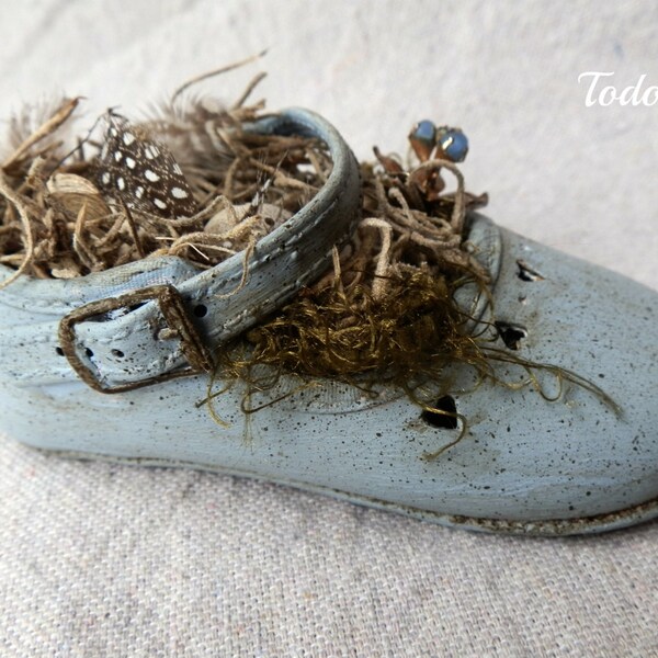 Baby Shoe Nest Blue 2
