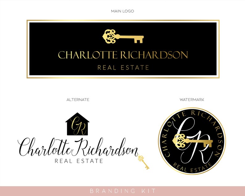 Real Estate Facebook Social Media Logo Watermark Branding ...
