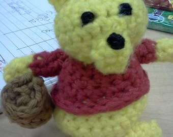 Mini Winnie The Pooh w/ Hunny Pot