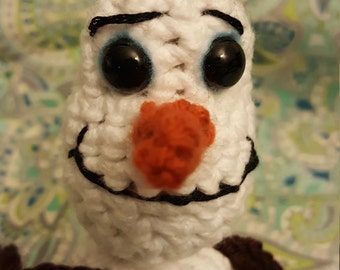 Olaf inspired snowman