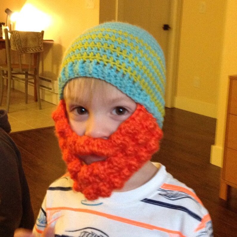 Kid's Beard Beanie image 1