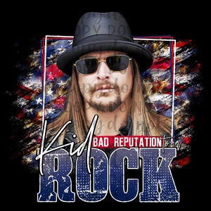 KID ROCK Shirt and pocket png file