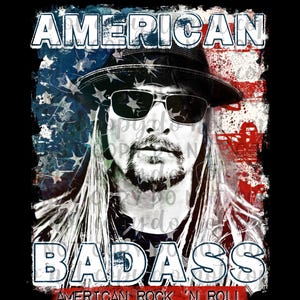 KID ROCK TSHIRT & tumbler wrap png file