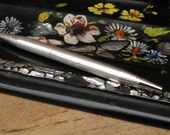 Vintage Tiffany Sterling Silver Pen, Twist Ball Point Pen, Ladies Pen, Purse Pen, Desk Pen