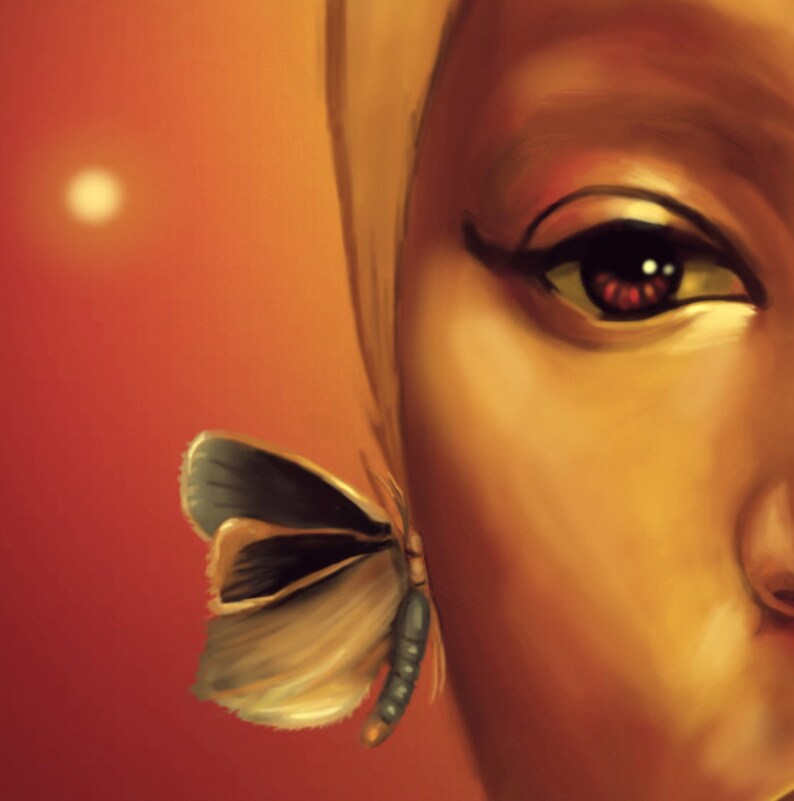 African American Fantasy Wall Art Natural Black Woman in | Etsy