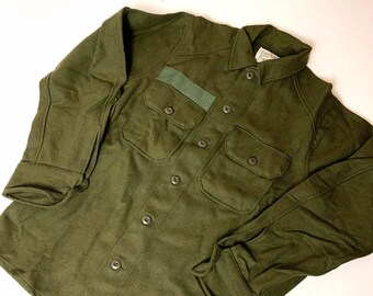 Army Wool Shirt | Etsy Australia