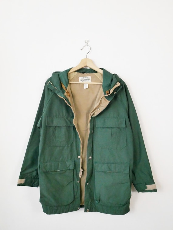 60〜70s anorak parka smock 50s 60s Vintage Gunner Smock Black Parka Military Jacket