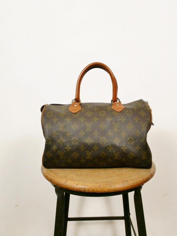 Vintage 1970s Louis Vuitton French Company Monogram Speedy 30/made in USA -  Etsy