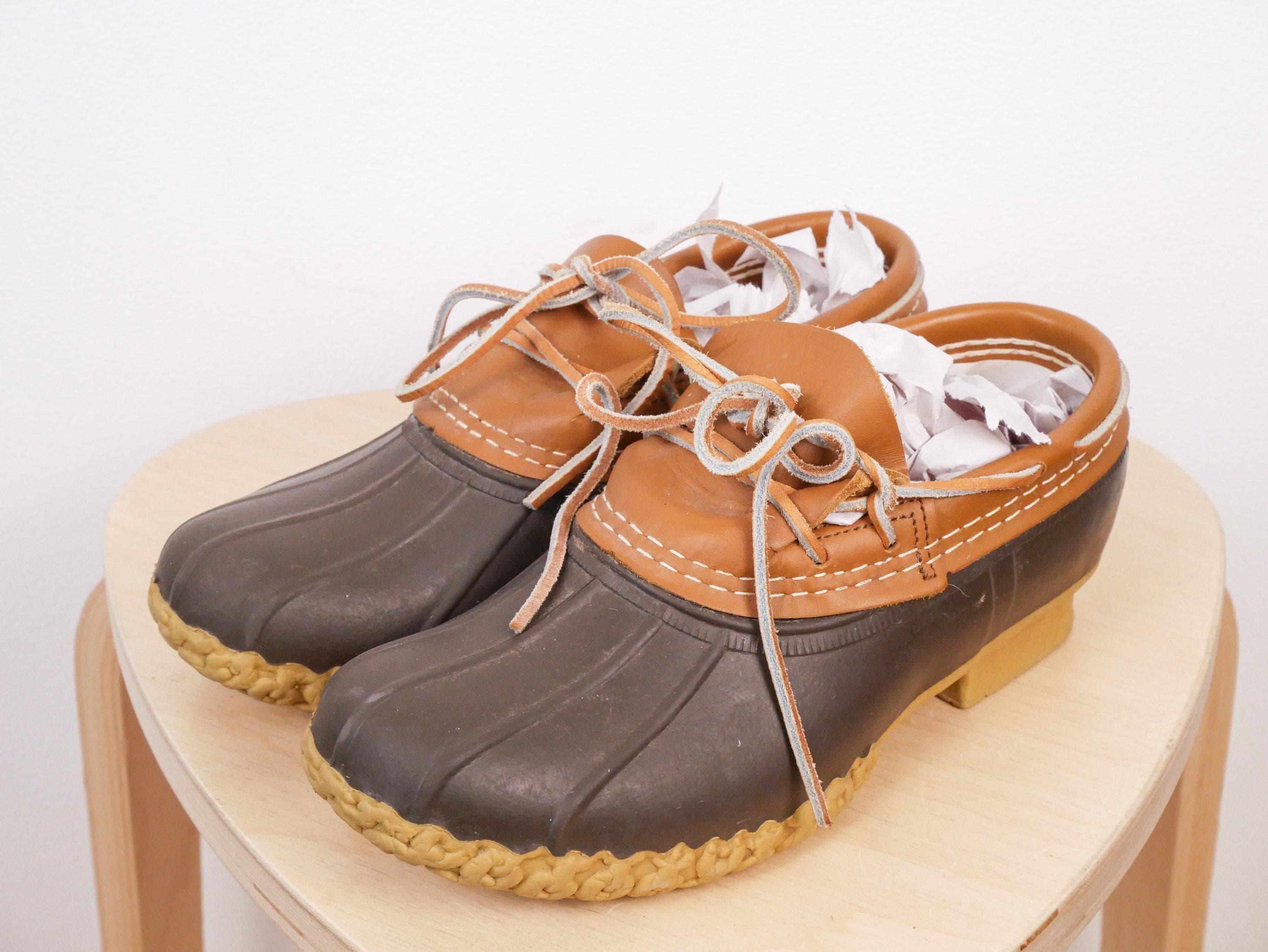 Ll Bean Boat Shoes - Etsy