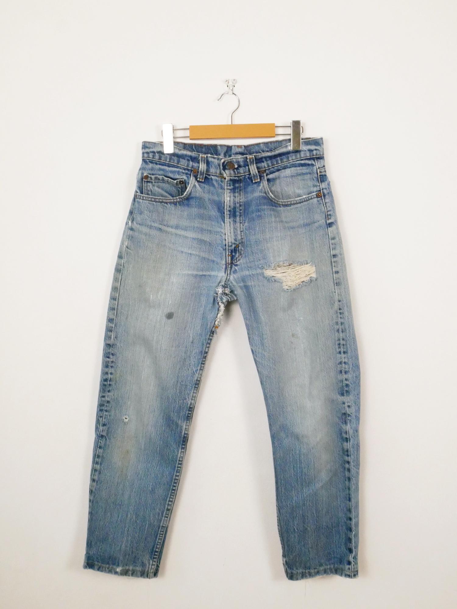 【NONCODE】Arisa Vintage Damage Pants Arisa Vintage Damage Pants - NONCODE | 60% - Asian Fashion