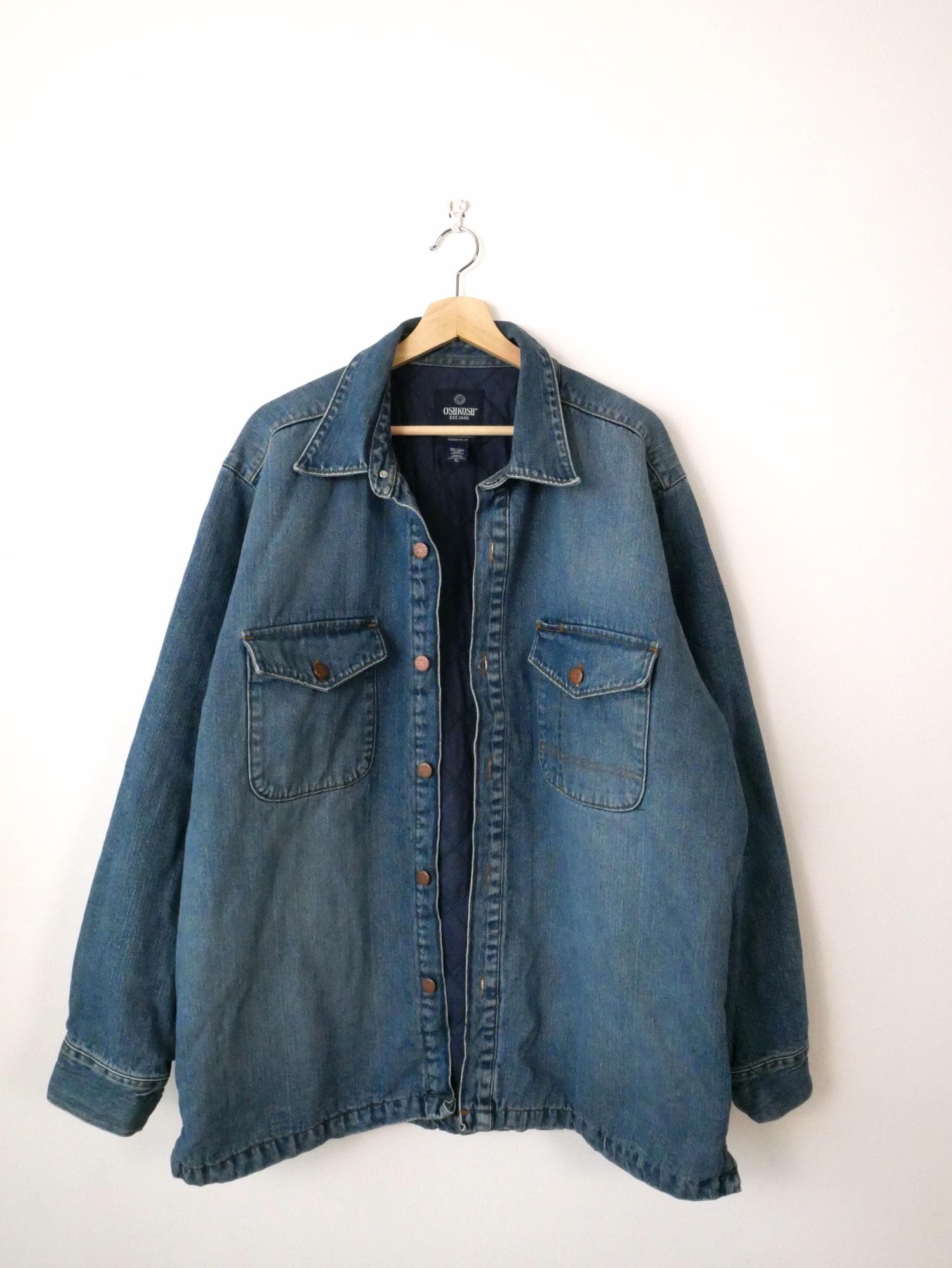 Oshkosh Denim Jacket - Etsy Oshkosh Denim Jacket - Etsy