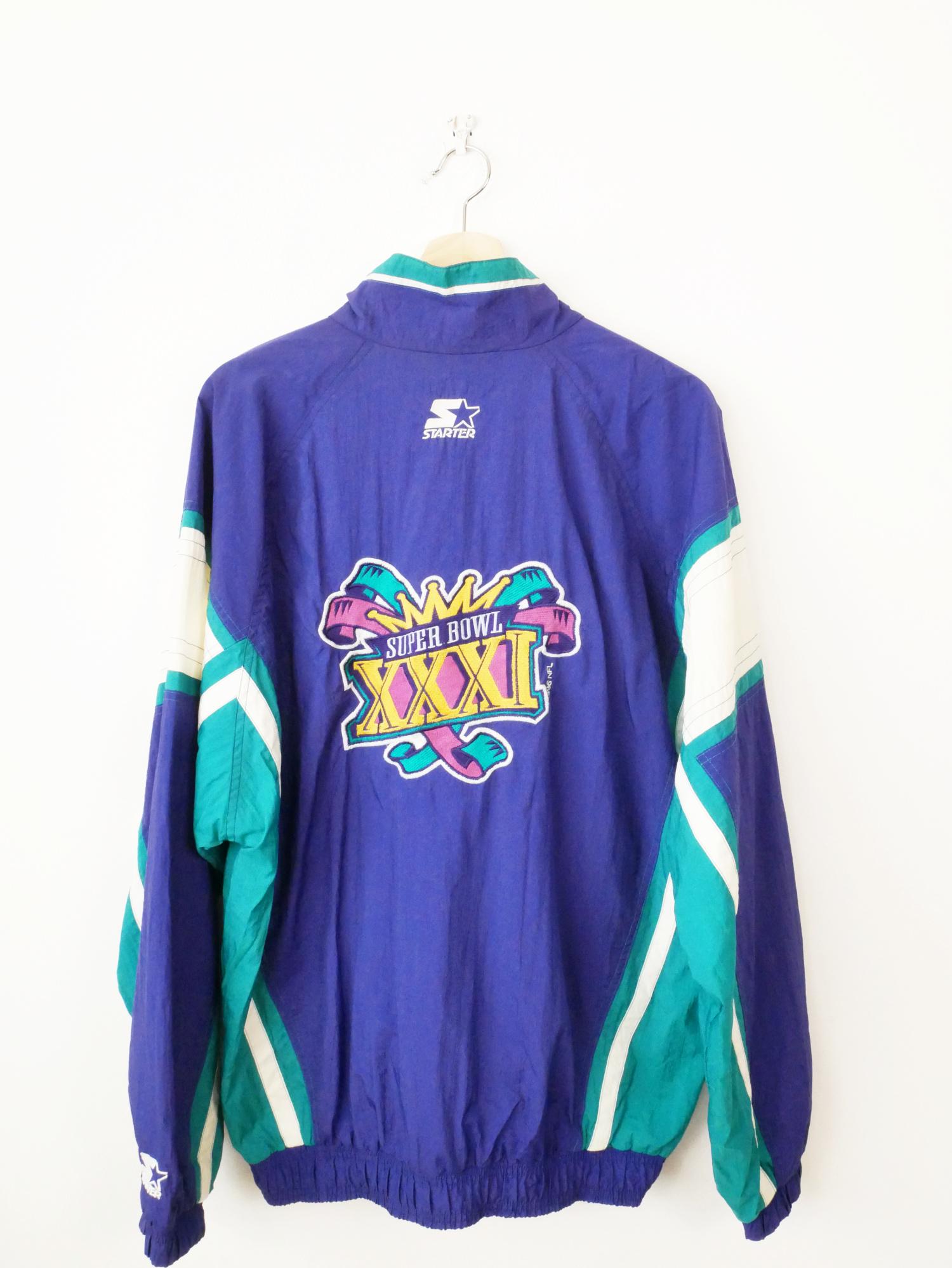 Vintage Starter Super Bowl XXXL Windbreaker Jacket - Etsy