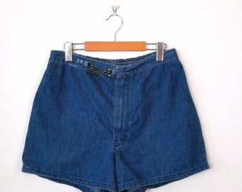 ボトムス house on the hill Short Pants (Navy) 90 NWT Womens Hill House Navy Blue Elasticized High Waist The