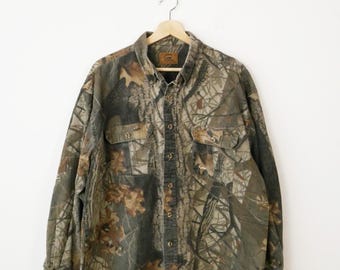 Duxbak Men's Realtree Camouflage Hunting Shirt