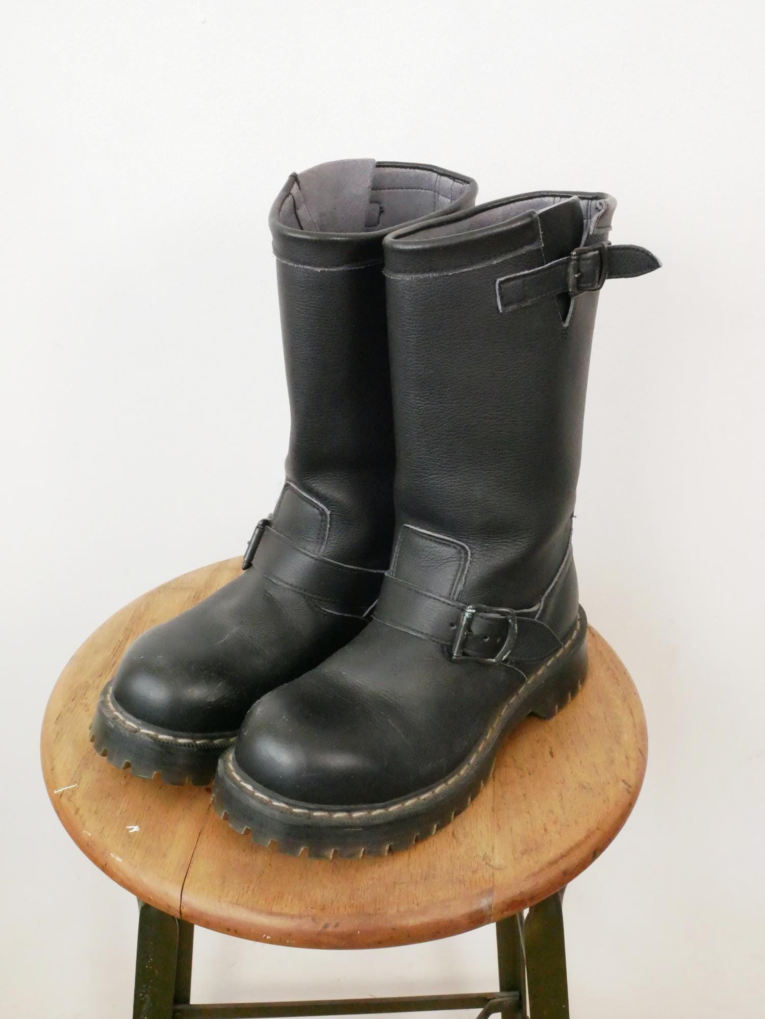 Engineer Boots - Etsy Canada
