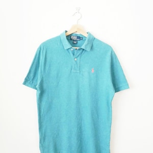 Polo by Ralph Lauren Men&#39;s Teal Polo Shirt