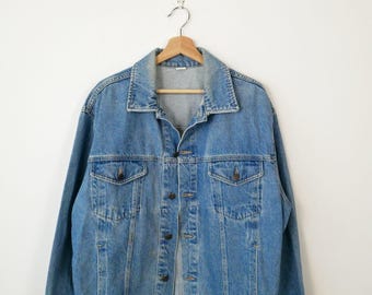 Vintage Levis 70550 04 Denim Trucker Jacket Size XL - Etsy