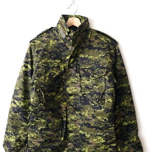 Unworn-PARKLANDS Canada/Cadpad M65 Cold Weather Field Coat/X-SMALL Regular