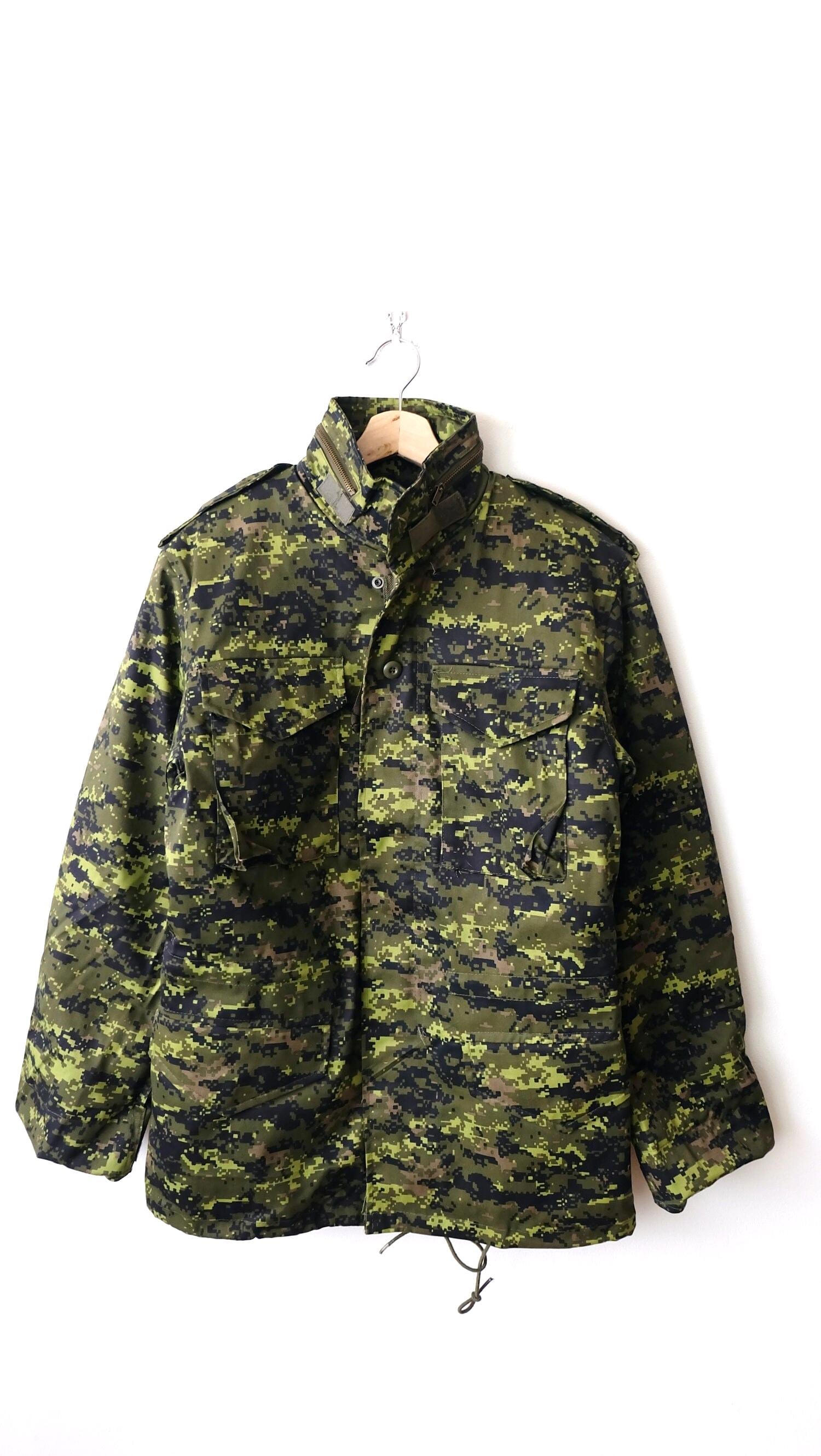 Unworn-parklands Canada/cadpad M65 Cold Weather Field Coat/x-small