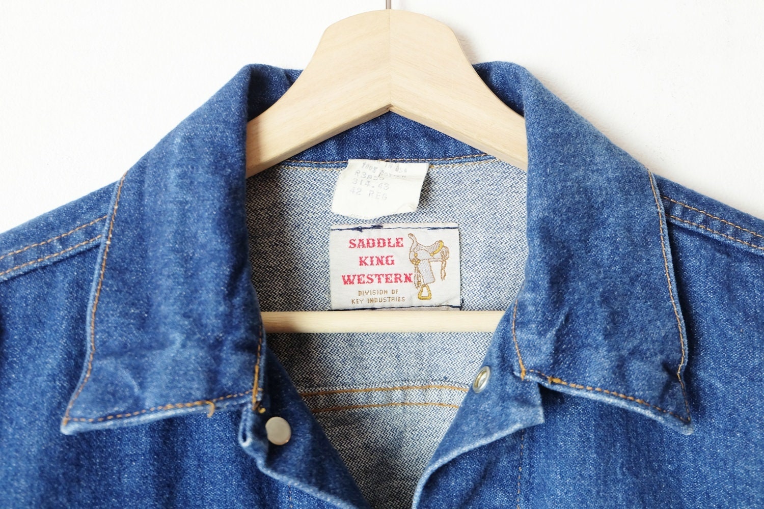 Vintage Saddle King Western Denim /jean 