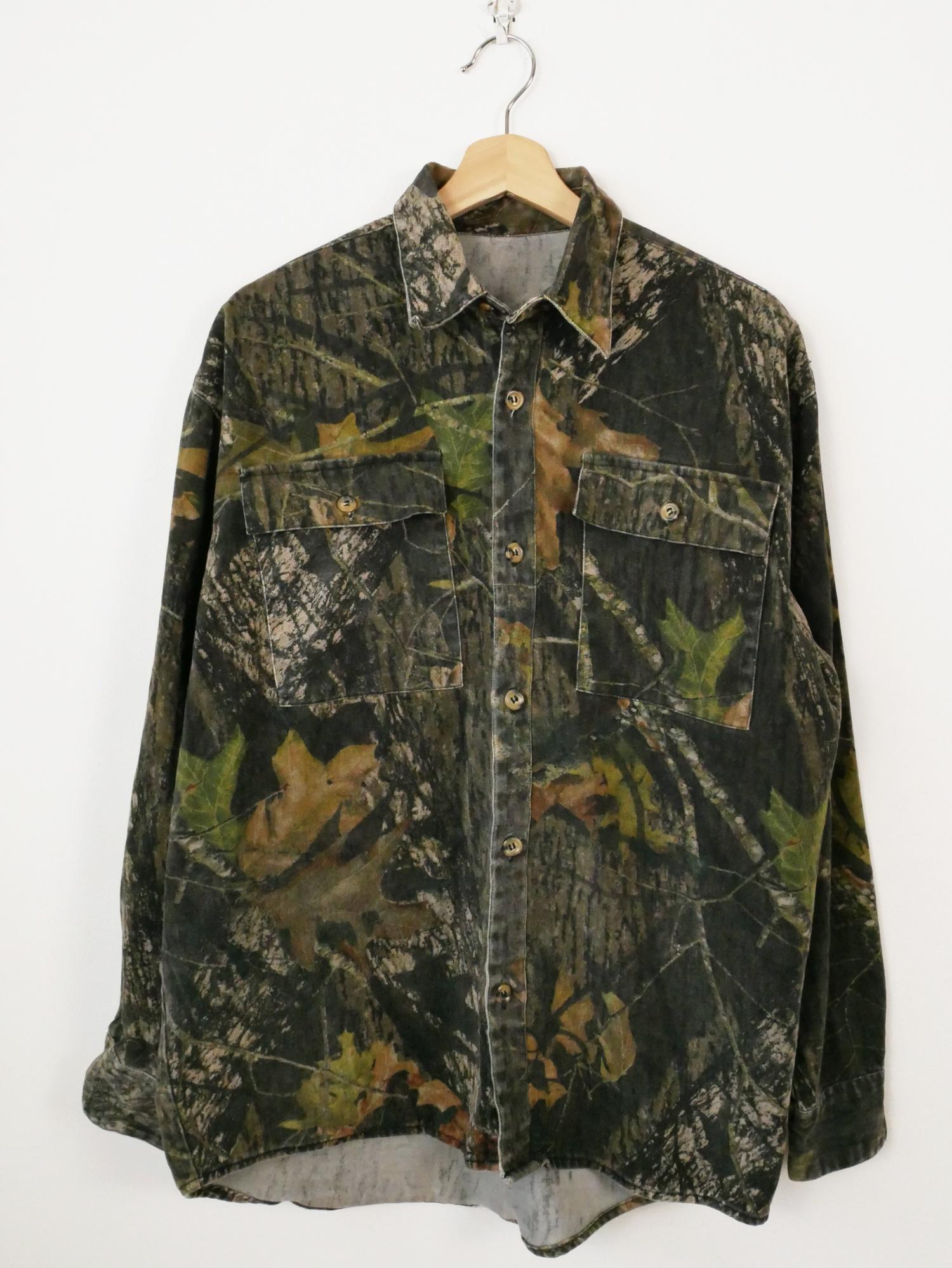 90年代ヴィンテージ メンズ リアルツリー カモ ハンティングシャツ 