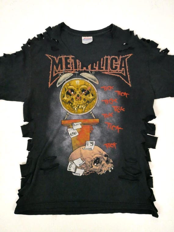 90年代 メタリカ ダメージ加工 ヴィンテージ バンド Tシャツ/Death Is