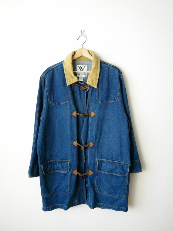 Coat denim jacket best sale