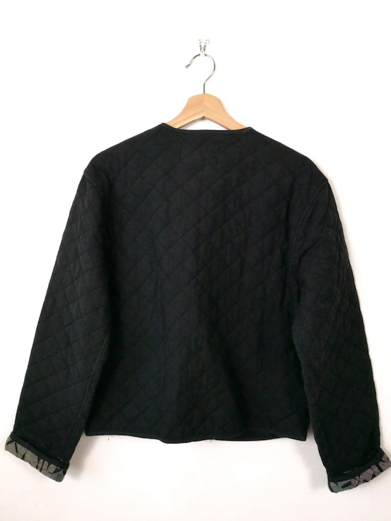 Vintage 1990s Sacred Threads Women's Black Patchw… - image 6