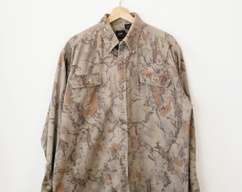 Imperméable Sportchief Camo Noir/Gris - Zone Chasse et Pêche / Ecotone