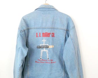 ヴィンテージ デニム ジーンズ ジャケット Guess Made in USA - Etsy 日本