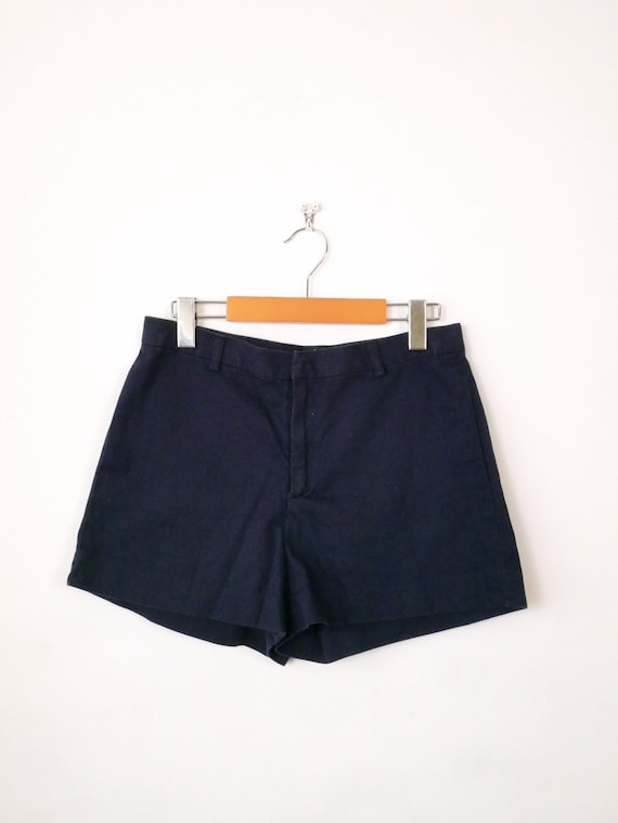 GAP Women s Navy Blue Cotton Shorts W29