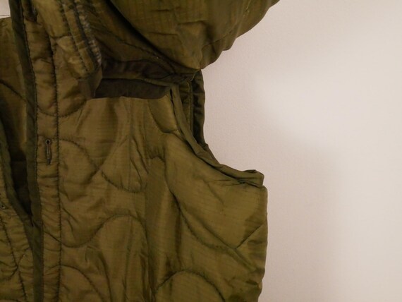 Vintage US Military M65 Jacket Lining/Army Quilte… - image 8