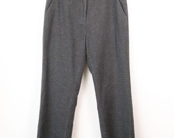 L.L.Bean Classic Fit Gray Business Casual Straight Leg Dress Pants
