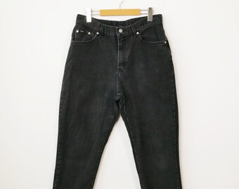 Vintage 90s Lee High Waist Tapered Jeans/Moms Jeans/W31
