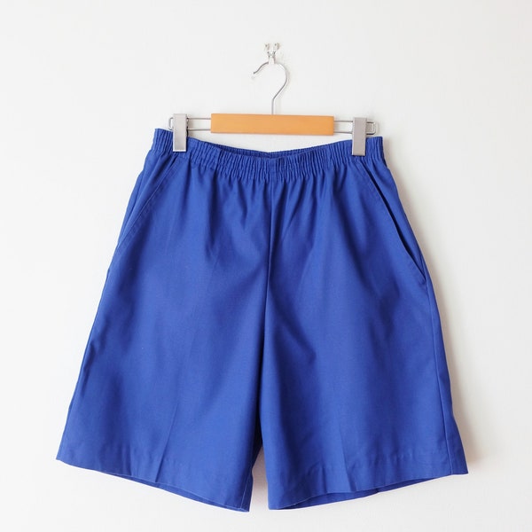 Vintage Jantzen Blue  Flare Easy Shorts from 90's/W26-34