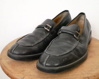 Salvatore Ferragamo vtg men’s leather loafers 8.5 80s Vintage Salvatore Ferragamo Leather Loafers - Size 8.5  main image 3