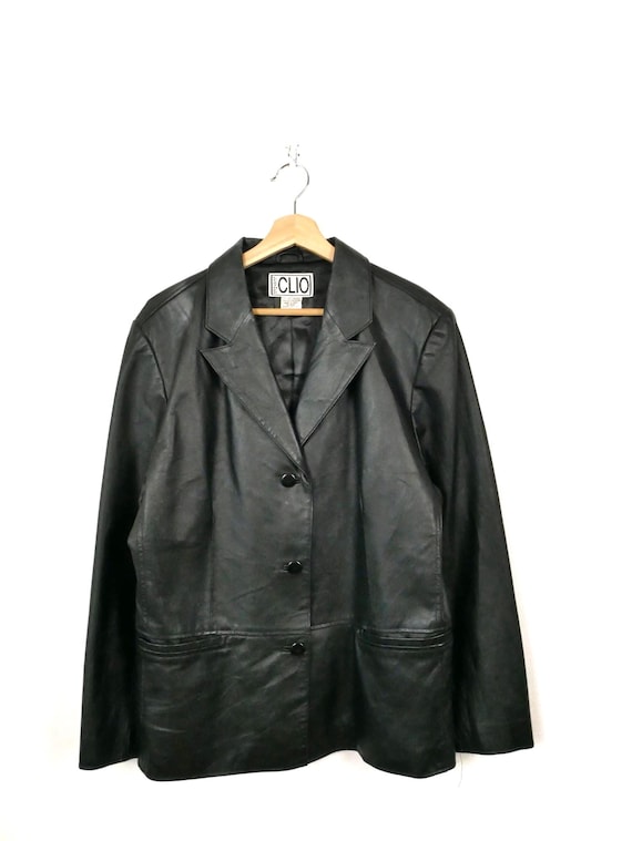 ジャケット・アウター 90s luna mattino zip short leatherjacket Leather Zip Short Jacket – La Garçonne