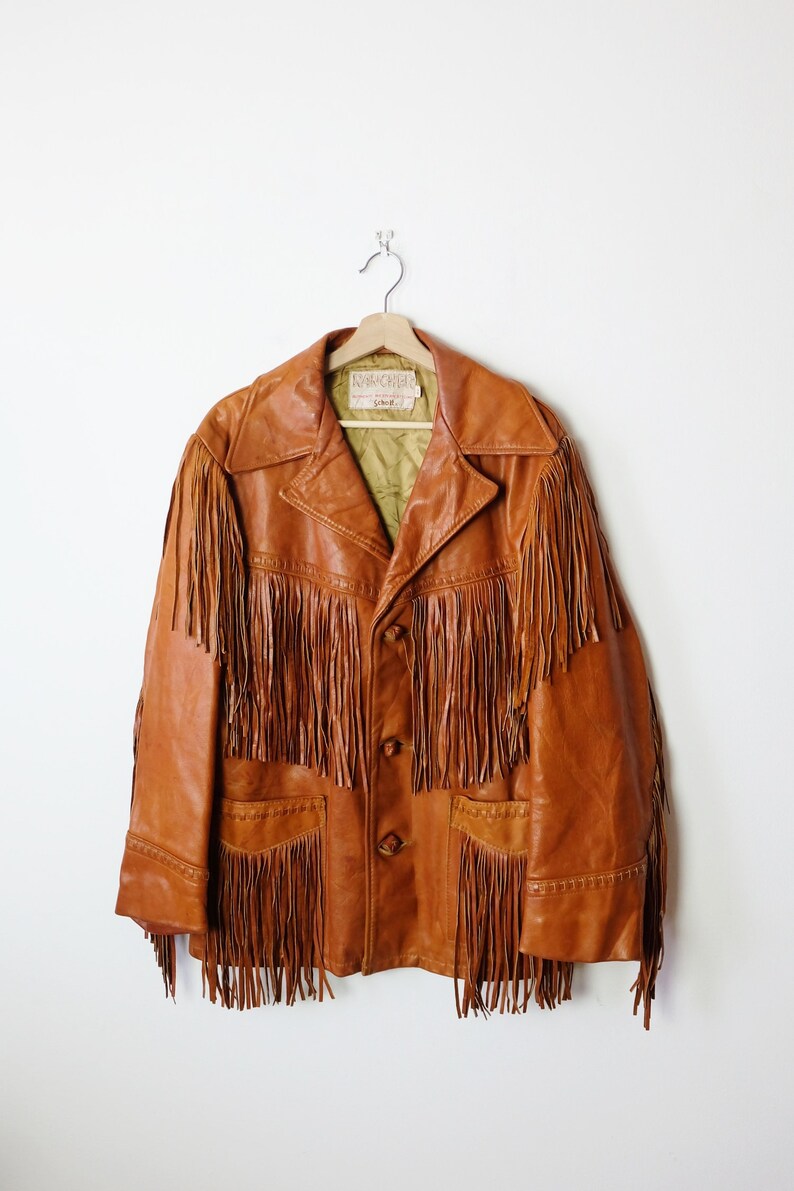 schott western leather jacket