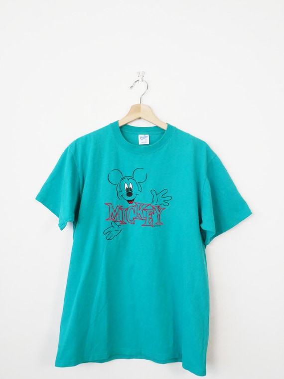 z*2様 【80年代物】Velva Sheen 　ミッキーマウス　ヴィンテージト 80年代ヴィンテージ Velva Sheen ミッキーマウス クルーネック Tシャツ