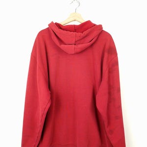 Carhartt Distressed Men's Red Paint Splatter Hoodie 2XL Bild 9