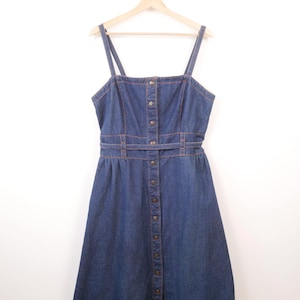 white christmas dresses Blair Denim Dress -Petite main image 1