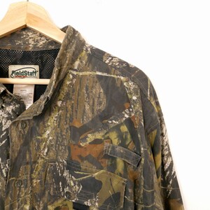 Vintage FieldStaff Men’s Camo Hunting Shirt by Mossy Oak image 4